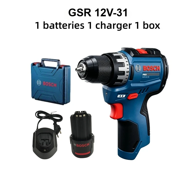 Electric Gadget - 보쉬 프로페셔널 GSR 12V-31 무선 드릴