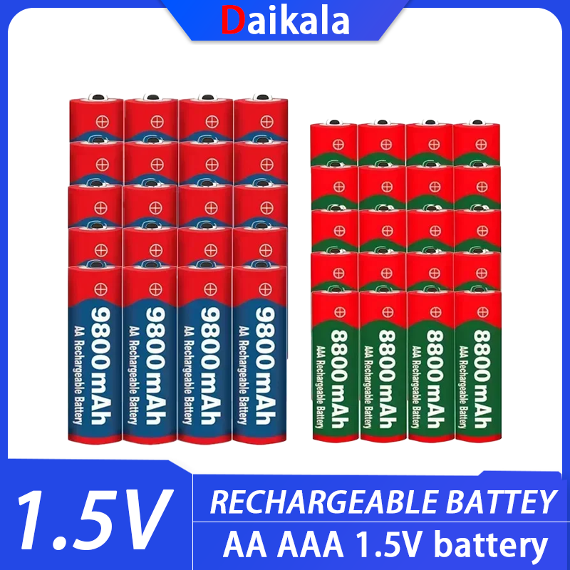New Gadgets Electronic - 2026년형 충전식 배터리 새로운 1.5V AA