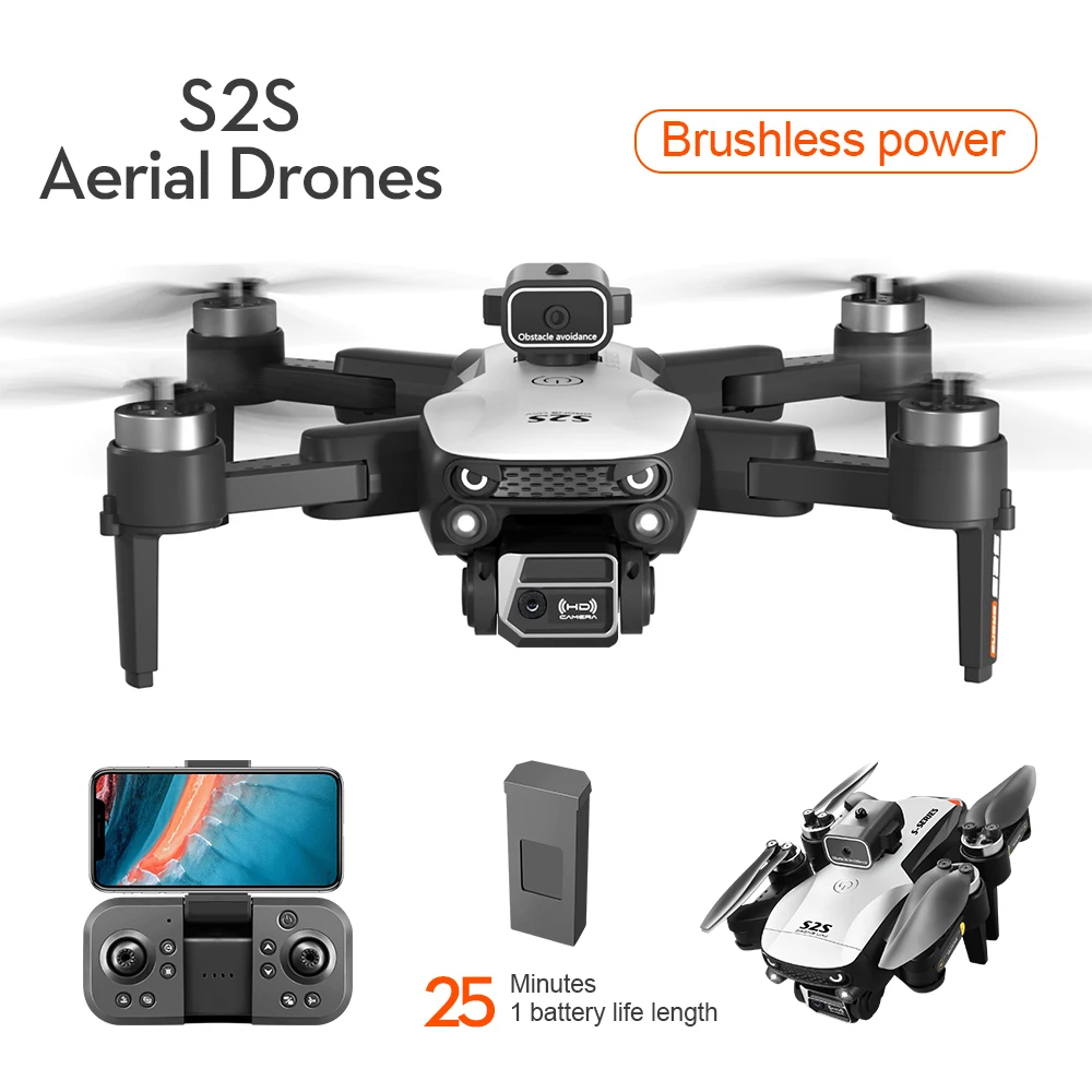 새로운 S2S 드론 8K 전문 HD 듀얼 카메라 브러시 - New Gadgets Electronic 리뷰 및 가격