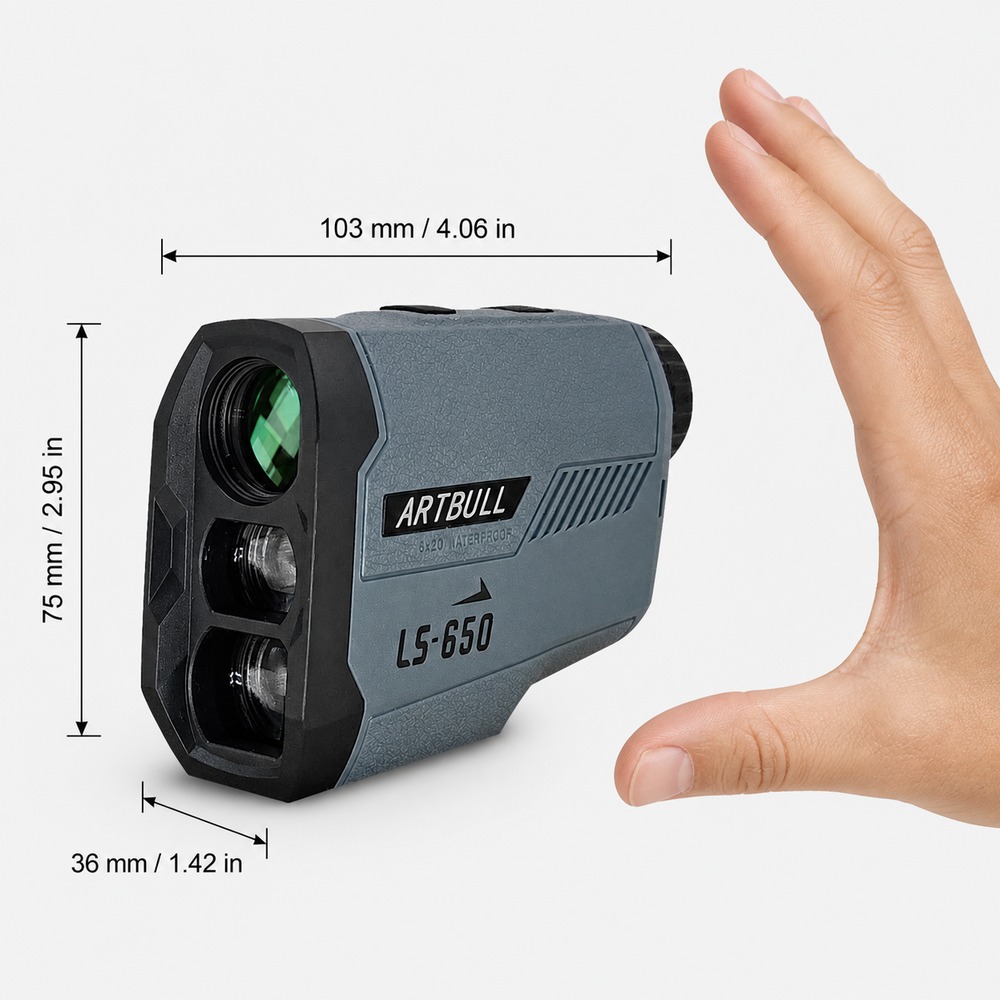 골프 거리측정기 650m 6X20 레이저 거리계, 경사 - Laser Distance Measure 리뷰 및 가격