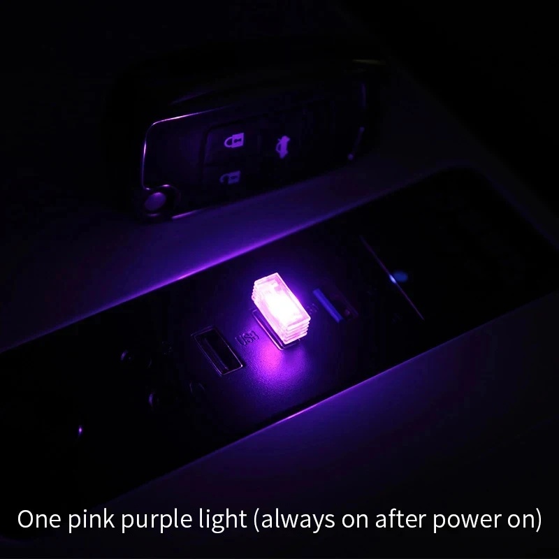 1/4pc 미니 USB LED 자동차 조명 자동차 인테 - Electronics Gadgets And Accessories 리뷰 및 가격
