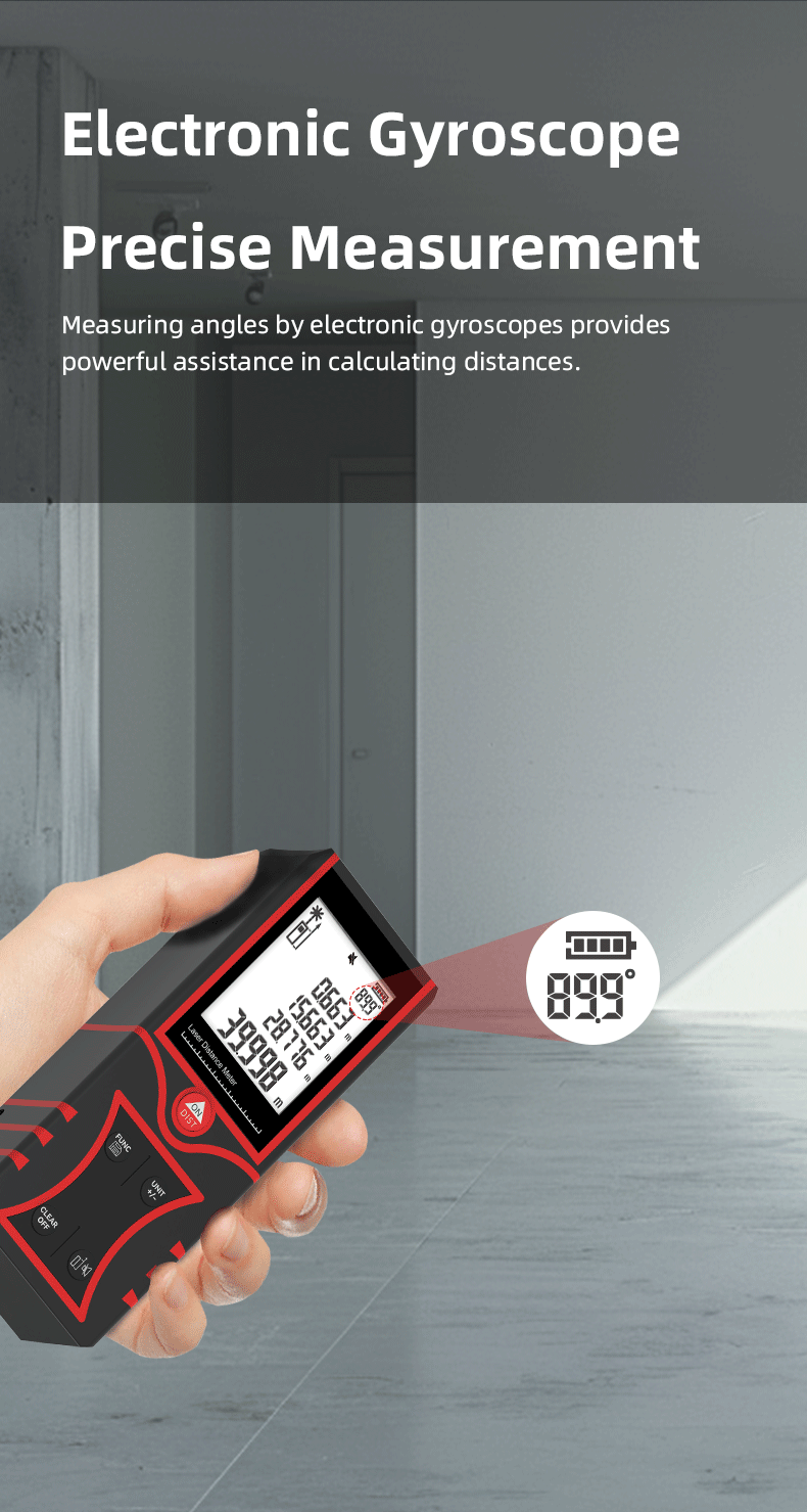 모델 GS-16 산업용 레드 레이저 테이프 줄자 120 - Laser Distance Measure 리뷰 및 가격
