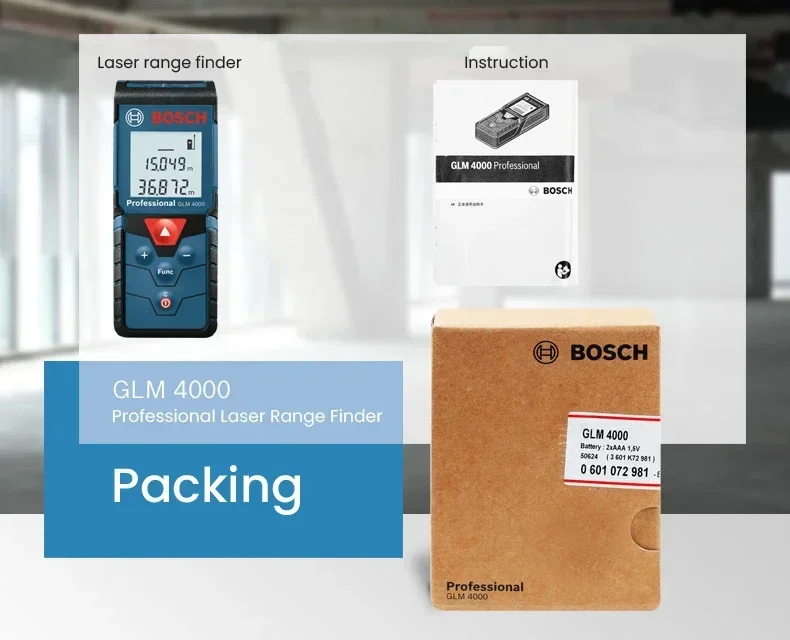 보쉬 GLM 4000 레이저 거리측정기 디지털 테이프  - Laser Distance Measure 리뷰 및 가격