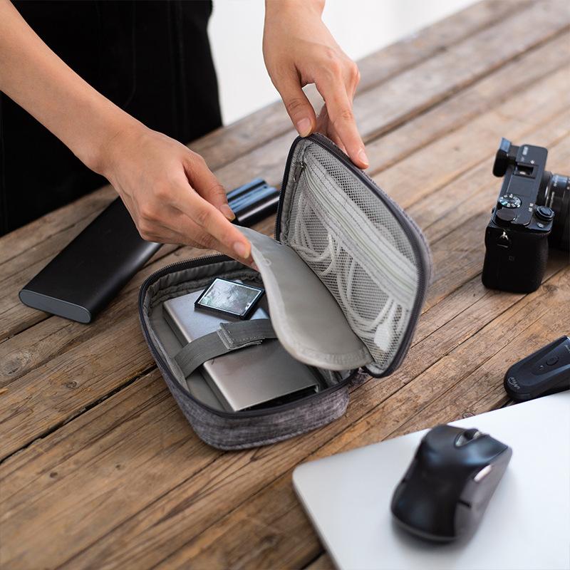 이중 레이어 케이블 보관 가방, 전자제품 정리함, US - Electronics Gadgets And Accessories 리뷰 및 가격