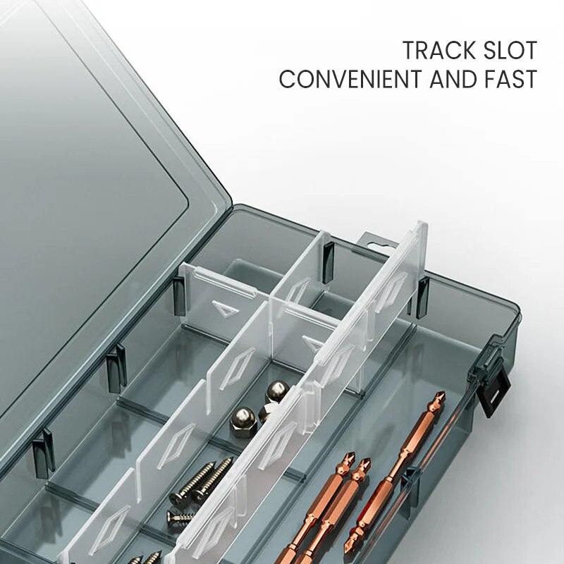 AIRAJ 플라스틱 도구 부품 상자 보관 나사 상자 도 - Electronics Gadgets And Accessories 리뷰 및 가격