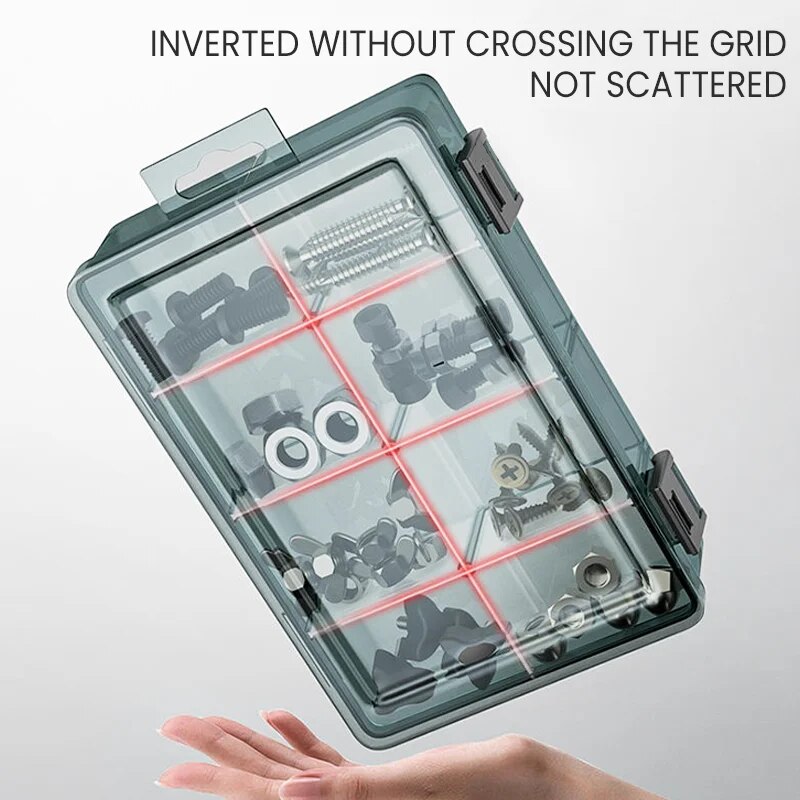 AIRAJ 플라스틱 도구 부품 상자 보관 나사 상자 도 - Electronics Gadgets And Accessories 리뷰 및 가격