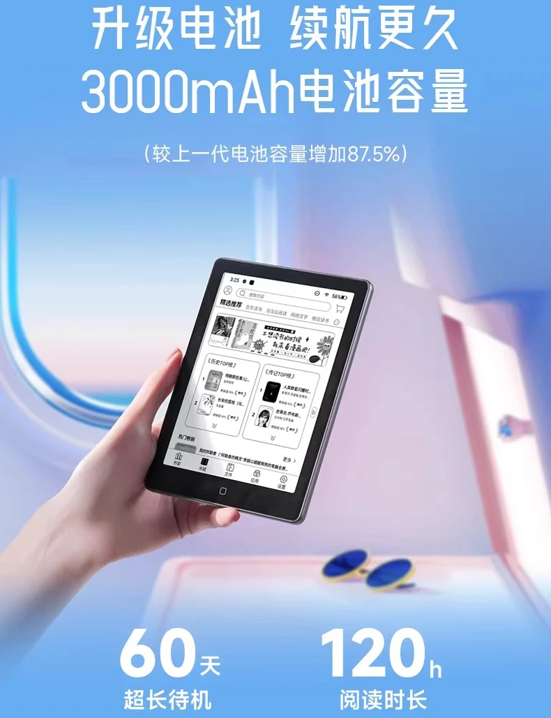 전자잉크 스크린 리더, 전자책 리더, 전자종이책, 잉크 - E-Ink Tablet Reader 리뷰 및 가격