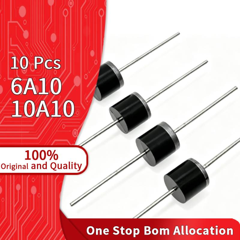 10Pcs 6A10 10A10 정류기 다이오드 1000 - Electronics Gadgets And Accessories 리뷰 및 가격