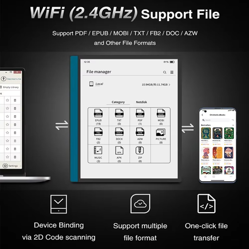 10.3인치 E-Ink 태블릿 타자기 ESP32 E-I - E-Ink Tablet Reader 리뷰 및 가격