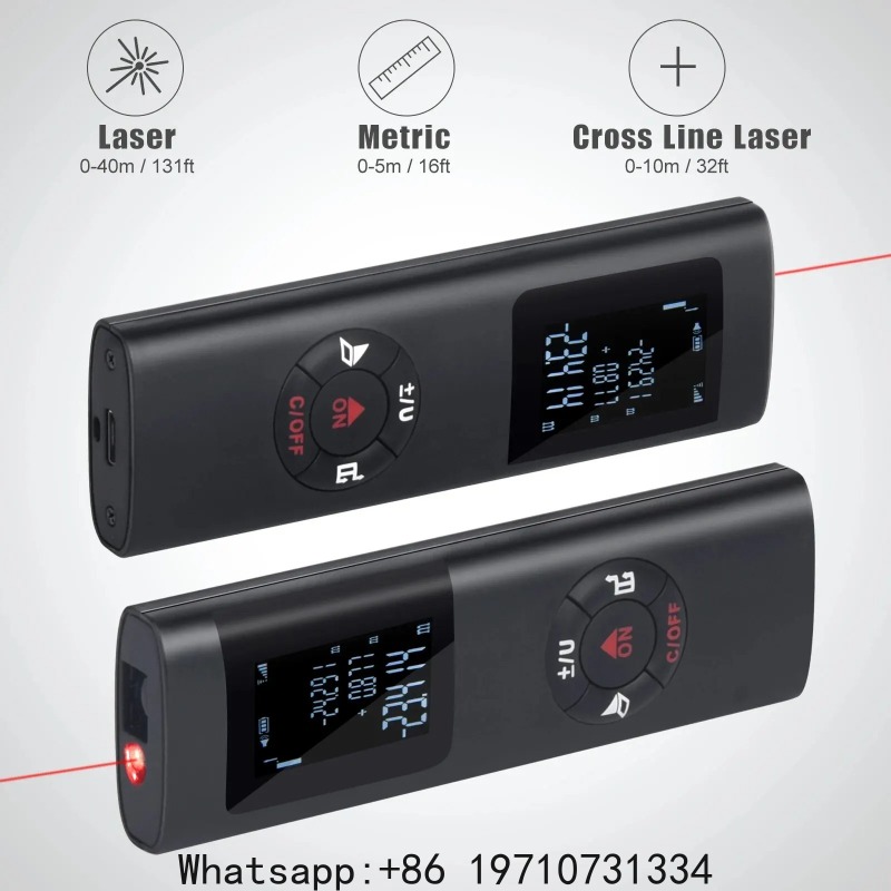 40M/60M 미니 스마트 레이저 거리 측정기 적외선  - Laser Distance Measure 리뷰 및 가격