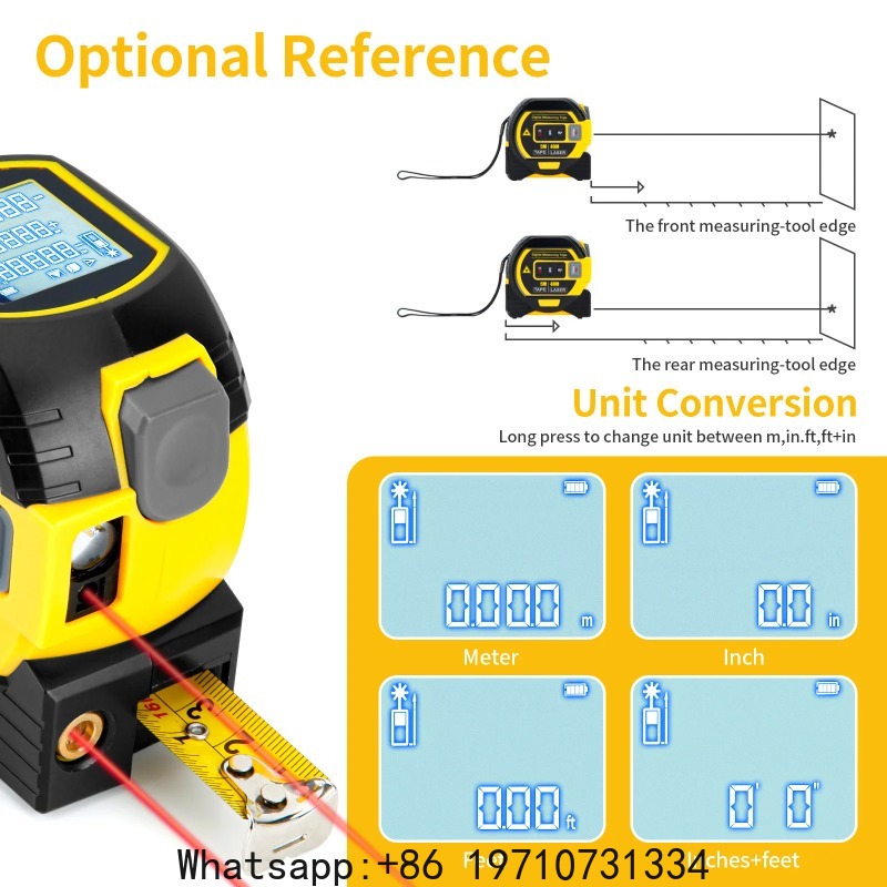 디지털 레이저 거리 측정기 3in1 40M/60M 거리 - Laser Distance Measure 리뷰 및 가격
